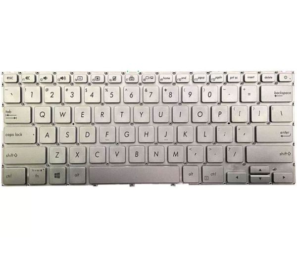 ASUS ZenBook UX433 UX434 UX433FA UX433FN UX433FQ UX433FAC Backlit Laptop Keyboard - Silver