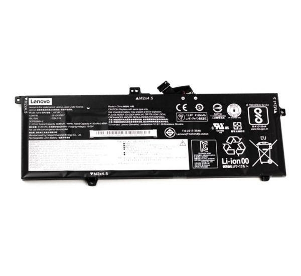 Lenovo ThinkPad X13 1st Gen 2020 X390 X395 X390 L18M6PD1 02DL018 48Wh 100% Original Laptop Battery