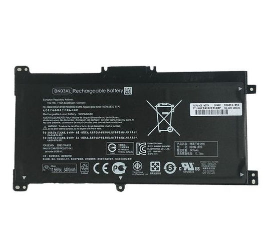 HP Pavilion X360 14 14 BA000 14M BA000 14 ba011dx BK03XL 916366-421 TPN W125 41.7Wh 100% Original Laptop Battery