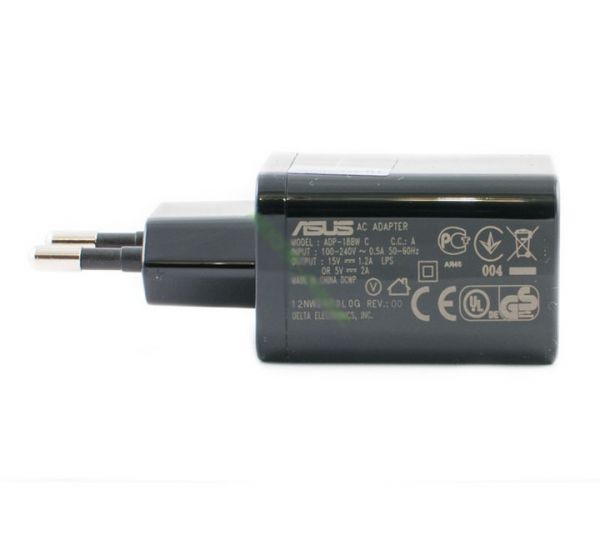Asus Transformer Book T100TAF T100TAL T100CHI 18W 15V 1.2 USB Pin Laptop AC Adapter Charger