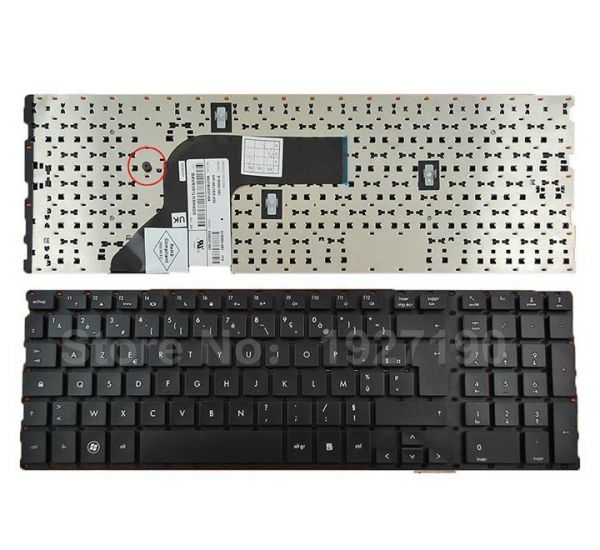 HP ProBook 4510 4510S 4515 4515S 4710S 4750S UK Layout Laptop Keyboard