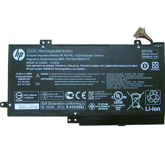 HP Envy X360 15-W002NL Pavilion X360 13-S003NF LE03XL 48Wh 100% Original Laptop Battery