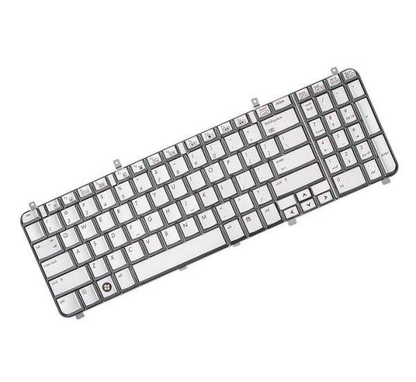HP HDX X16 1000 X16T 1000 496672 001 US Layout Laptop Keyboard Silver