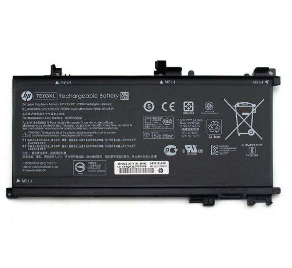 HP OMEN 15-AX000 15-AX 15-AX001ns 15-AX033dx 15-AX210nr 15-AX250wm TE03XL TE03061XL 100% Original Laptop Battery