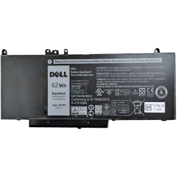 Dell Latitude E5550 E5450 E5270 E5250 5550 5450 11 3150 3160 ROTMP 62Wh 100% Original Battery