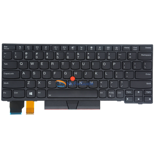 Lenovo Yoga X390 X395 US Layout Backlit Keyboard
