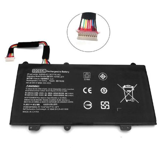 HP Envy 17T-U M7-U 17T-U000 CTO 17-U273CL HSTNN-LB7F SG03XL 100% Original Laptop Battery