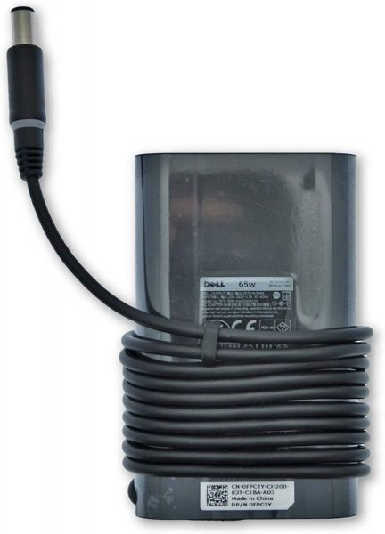 Dell Inspiron 1200 1210 1300 13R N3010 13z 5323 65W 19.5V 3.34A Round Laptop AC Adapter Charger