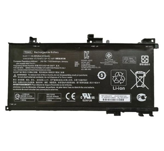 HP Omen 15-AX201NS 15-AX Pavilion 15-BC201NA 15-BC TE04061XL L15188-2C1 63.3Wh 100% Original Laptop Battery