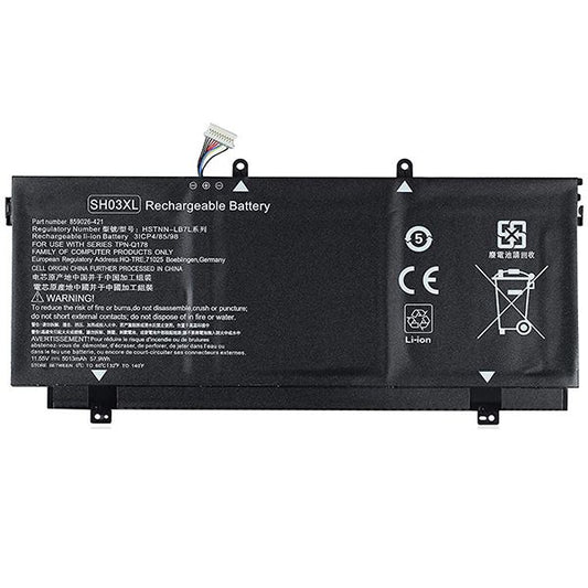 HP Spectre X360 13W 13 W017TU X360 13 AC000NF SH03XL 859356 855 100% Original Laptop Battery