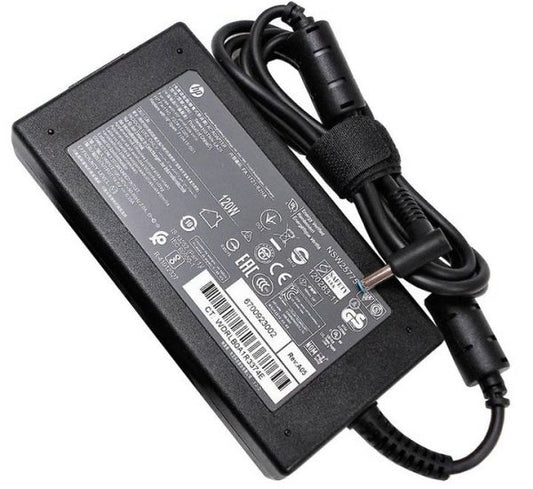 HP 732811-001 710415-001 120W 19.5V 6.15A Blue Pin Notebook Laptop AC Adapter Charger