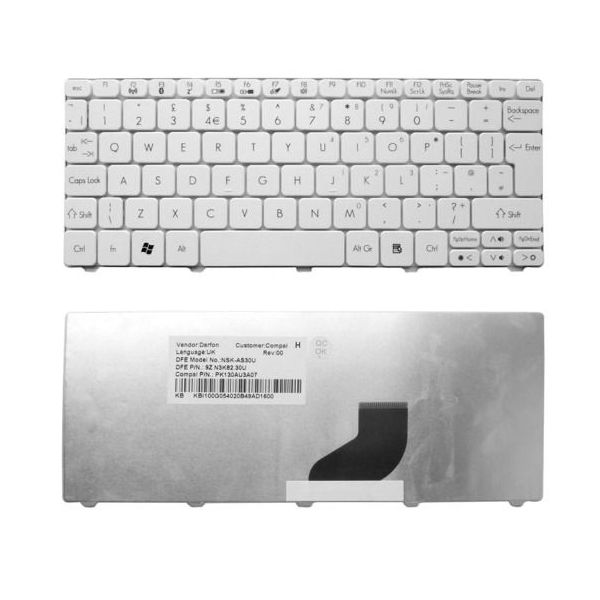 Acer Aspire One 532H 521 522 533 D255 D255E D257 D260 D270 Laptop Keyboard