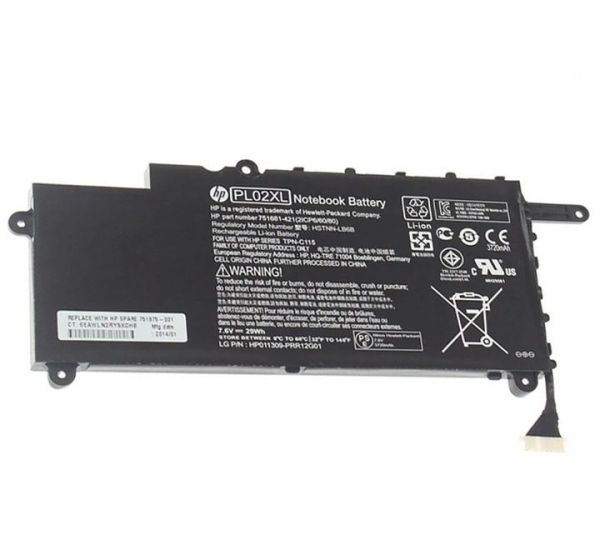 HP Pavilion 11-N X360 PL02XL 29Wh 100% Original Laptop Battery