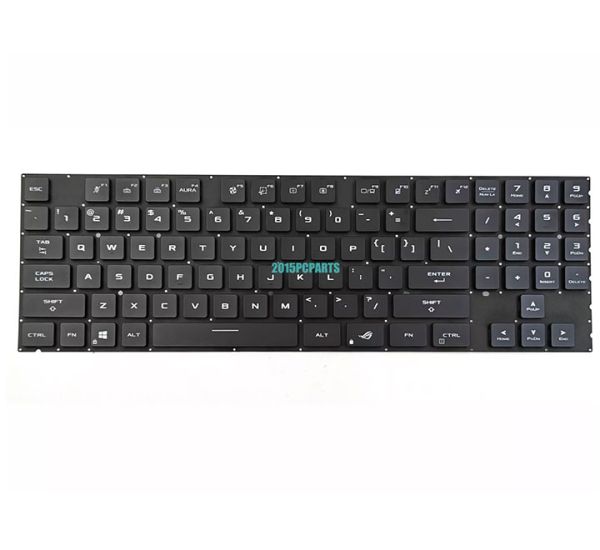 Asus ROG Zephyrus S17 GX703 Backlit Laptop Keyboard