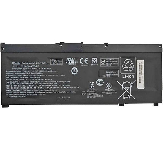 HP Gaming Pavilion 15 CX0153TX Omen 15 CE 15 DC Pavilion Power 15 CB023NB SR03XL TPN-Q193 100% Original Laptop Battery